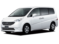 Коврики в салон (2 ряда) Honda Stepwgn IV (правый руль) 2012-2015 со столиком*