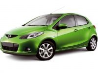 Коврики в салон (2 ряда) Mazda 2 (DE/DE2) 2007-2014
