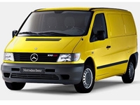 Коврики в салон (2 ряда) Mercedes Vito/Viano W638 1996-2003*