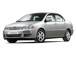 Коврик в багажник Toyota Corolla/Fielder (E120/130, правый руль) 2001-2006