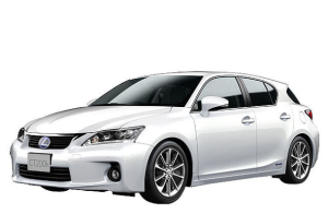 Коврики в салон (2 ряда) Lexus CT200 2010-н.в. (правый руль)