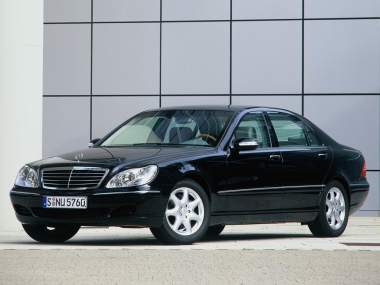 Коврики из экокожи 3D Mercedes S-класс W220 1998-2005 LONG