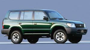 Коврики из экокожи 3D Toyota Land Cruiser Prado 90 1996-2003 (правый руль)