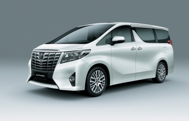 Коврики из экокожи 3D  Toyota Alphard III 2015-2023 (Правый руль) 2 ряд капитан.7 мест*
