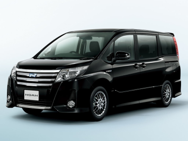 Коврики из экокожи 3D Toyota Noah III R80 (правый руль) 2014-2021 7 мест*