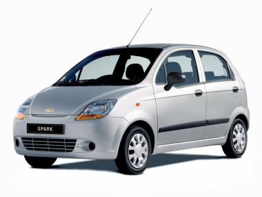 Коврики из экокожи 3D Chevrolet Spark 2005-2010