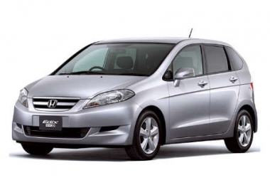 Коврики из экокожи 3D Honda Edix I 2004-2009 (правый руль)