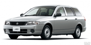 Коврики из экокожи 3D  Nissan AD Y11 1999-2008 (правый руль)