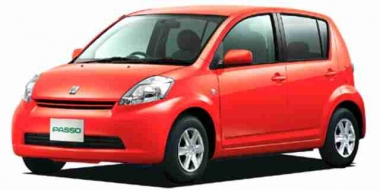 Коврики из экокожи 3D Toyota Passo 2004-2010 (правый руль)