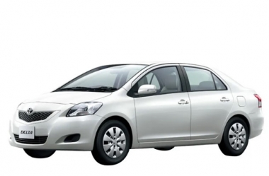 Коврики из экокожи 3D  Toyota Belta 2005-2012 (правый руль)