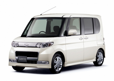 Коврики из экокожи 3D Daihatsu Tanto II 2007-2013 (правый руль)