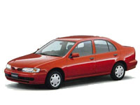 Коврики из экокожи 3D  Nissan Almera (N15) 1995-2000