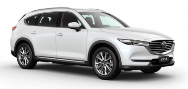 Коврики из экокожи 3D  Mazda CX-8 2018-н.в. (правый руль)